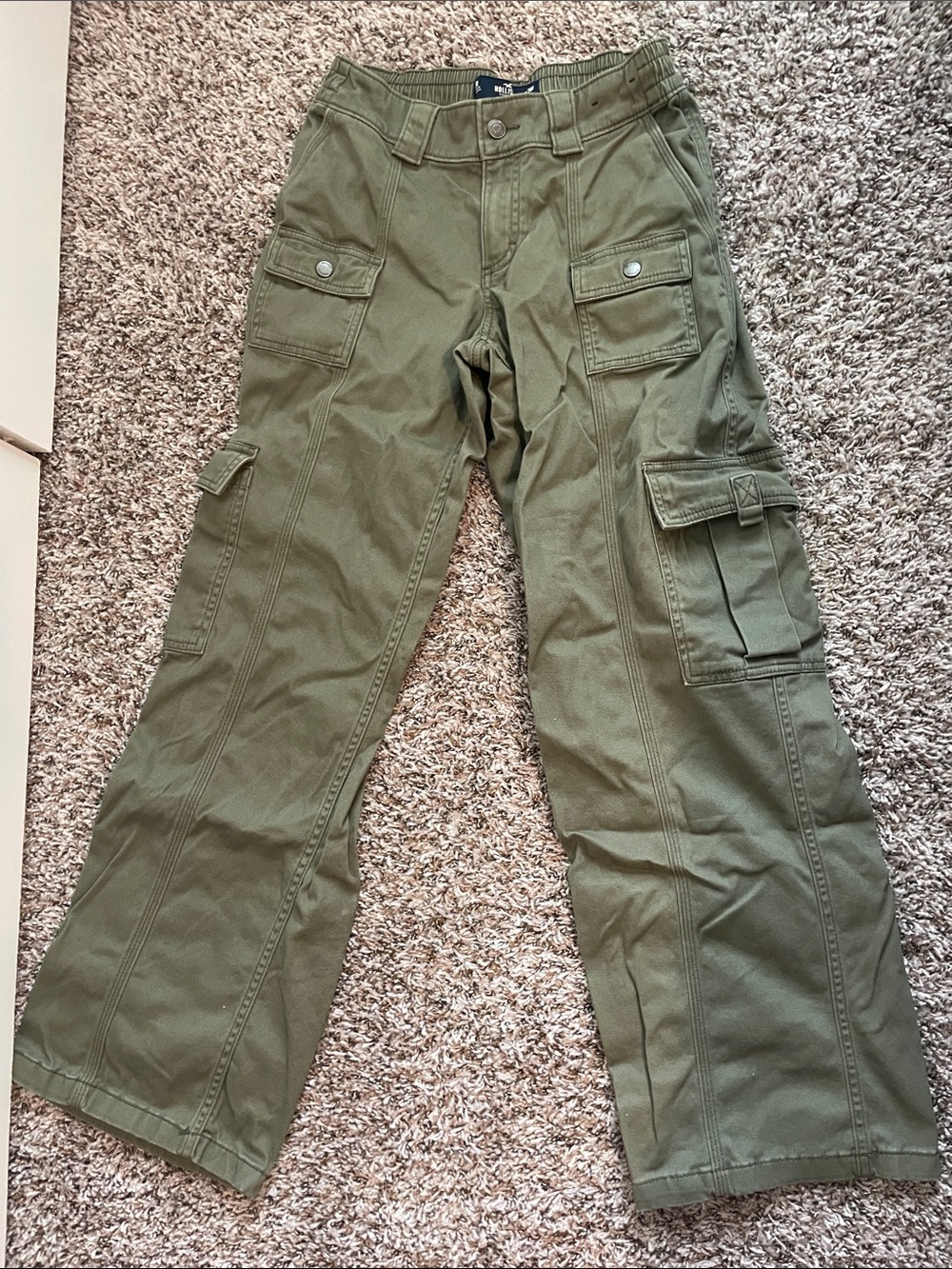 Women’s Olive Green Cargo Pants